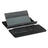 Alto Cordless Laptop Stand with Keyboard and USB Hub, Black
