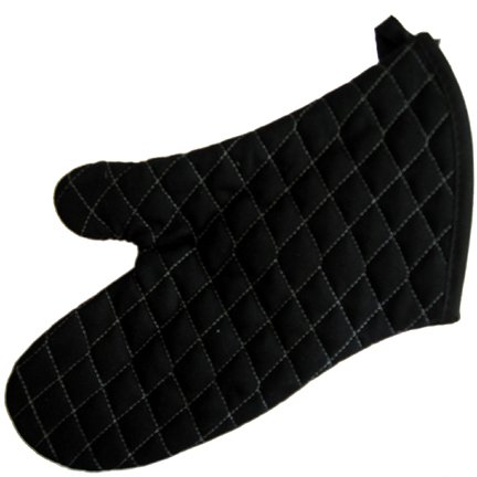 13 Cotton Oven Mitt - Black by Now Design