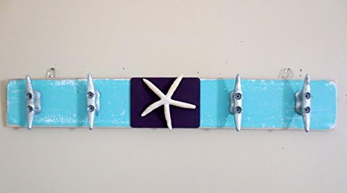 Boat Cleat Towel Rack