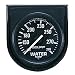 Auto Meter 2333 Auto Gage Black 2-1/16" Mechanical Individual Steel Panel Water Temperature Gauge