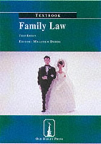Family Law: Textbook (Old Bailey Press Textbooks)