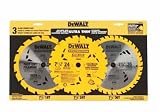 Cd/3: Dewalt Promo Pack of Circular Saw Blades (DW3599BP3)