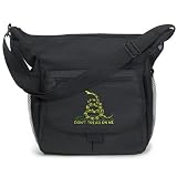 Don't Tread on Me Diaper Bag Gadsden Flag Baby Bag - BEST Baby Shower GIFT for New Dad, Father or New Mom Mother GIFTS