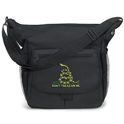 Don't Tread on Me Diaper Bag Gadsden Flag Baby Bag - BEST Baby Shower GIFT for New Dad, Father or New Mom Mother GIFTS
