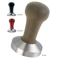 Motta Tamper brauner Griff, 58mm plan