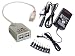 Lindy USB 2.0 Smart PRO Hub HUB USB 4P 4 x USB - A / Buchse 1 x USB - A / Stecker mit Netzteil transparent