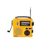 Remanufactured Grundig FR200 Emergency Radio with AC Adapter (Gold)