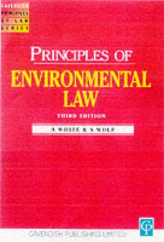 Principles of Environmental Law, 3rd Edition