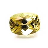 8x6mm Cushion Yellow Apatite Loose Gemstone