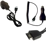 UK MAINS CHARGER & CAR CHARGER BUNDLE for SAMSUNG S3650 CORBY / S3650 GENIO TOUCH / GT-S3650 / S3650W - Hi-TEC ESSENTIALS