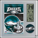 Philadelphia Eagles Officially licensed Team Desk clock