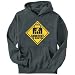 Hoodie Mens Dark Silver 