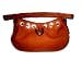 Classy Genuine Leather Shoulder Handbag Bag Purse LSH_LTBROWNST_LG2