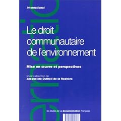 Le droit communautaire de l'environnement: Mise en oeuvre et perspectives
