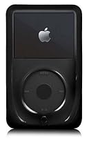 iSkin EVO3EC1-B eVo3 Silicon Case for iPod Video (60/80 GB) with Scratch Resistant Clearvisor (Black)