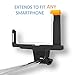 Selfie Stick, Liger Wireless Bluetooth Extendable Selfie Stick with Remote Shutter for iphone 6S, 6, 6 plus, iphone 5 5s 5c, Samsung Galaxy S5/S4/S3, Note 3/2, Google Nexus 7 (SELFIESTICK-BT)