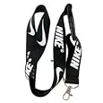 Nike Black Lanyard Keychain Holder