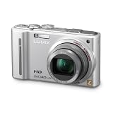 Panasonic Lumix DMC-TZ10EG-S Digitalkamera (12 Megapixel 12-fach opt. Zoom, 7,6 cm (3 Zoll) Display, Bildstabilisator, Geo-Tagging) silbervon "Panasonic"
