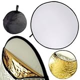NEEWERฎ 43" (110cm) 5-in-1 Collapsible Multi-Disc Photographic Lighting Reflectors