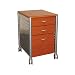 Leda 3-Drawer Portable File - Cherry