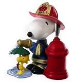 Firefighter Snoopy 12th in Series 2009 Hallmark Ornament