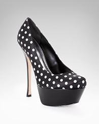 Nadine Polka Dot Platform Pump