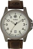 Timex T46191 Men'sExpedition Brown Strap Watch