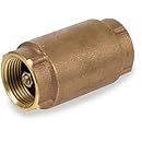 Smith-Cooper International CV30L Series Brass Check Valve, Potable Water Service, 3/4" NPT Female