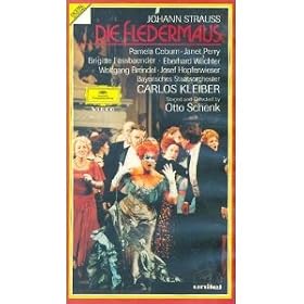 Johann Strauss - Die Fledermaus / Kleiber, Schenk, Bayerische Staatsoper [VHS]