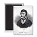 John Field (engraving) by Carl Mayer - 3x2 inch Fridge Magnet - large magnetic button - Magnet