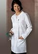 ADAR 36 Slim-Fit Lab Coat