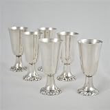 Baroque by Wallace, Silverplate Cordials, Set of 6