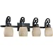 Quorum 5011-4-95 Vanity Light in Old World