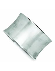 Genuine .925 Sterling Silver Brushed Cuff Bangle 31 Grams . 100% Satisfaction Guaranteed.