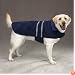 Dog Coat - Blue Reflective Safety Jacket for Dogs - X-Large (XL)