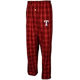 Texas Rangers Red Plaid Event Pajama Pants