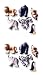 Animal Cakes - Safari - Zoo Animal Shaped Edible Hard Sugar Decorations (12 pcs)