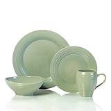 Mikasa Swirl Sage 4-Piece Dinnerware Placesetting