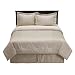 Modern Home Embroidered Linen Comforter