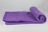 AngelBeauty© Microfiber Extra Thickness Yoga Towel Yoga Mat 24x72 with Carry Bag + Gift Box P1 (Purple)