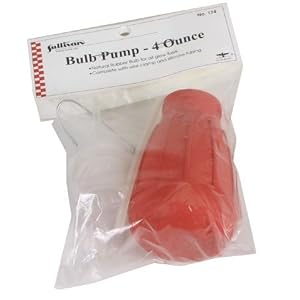 Glow Fuel Bulb Pump, Red, 4oz from Toy RC Airplanes