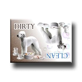 Bedlington Terrier Dishwasher Magnet