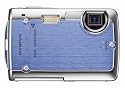 Olympus Stylus 720SW 7.1MP Ultra Slim Digital Camera with 3x Optical Zoom (Blue)