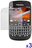 3X BlackBerry Bold 9900 Anti-Fingerprint, Anti-Glare, Matte Finishing Scree ....