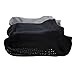 truactivewear Women's Pilates No-slip Yoga Socks For Barre, Black/Slate/Grey, 9-11