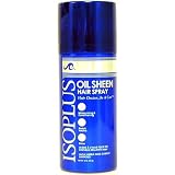 Isoplus Oil Sheen 2 oz. Hairspray (Pack of 12) Regular