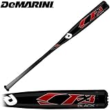 DeMarini CF3 Black (-8) Senior Baseball Bat - 2009 Model