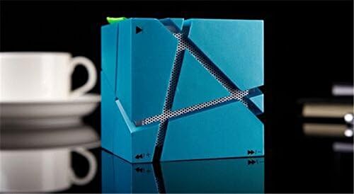 JIESLINK® Hi-Fi Portable Bluetooth Stereos Magic Cube Speaker Ambient Lighting SoundBox For all Bluetooth Enable Devices - TF Card Support / Build-in FM Radio / Touch Control,Blue