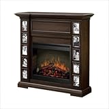 IMAGE OF Bradford Electric Fireplace in Burnished Walnut