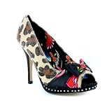 Search : Womens Iron Fist Love Bites High Heel Leopard Shoes